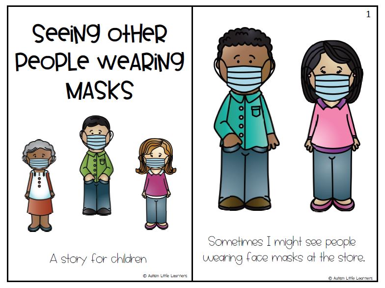 SEE OTHER PEOPLE WEARING MASKS